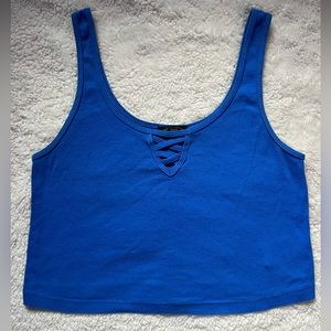 Blue Tank Top - WILD FABLE
